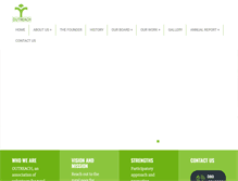 Tablet Screenshot of outreachindia.org